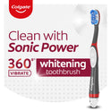 Colgate 360 Vibrate Whitening Battery-Operated Toothbrush, 1 AAA Battery Included, Adult