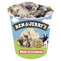 Ben & Jerry's Milk and Cookies Vanilla Ice Cream, 16 oz