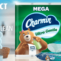 Charmin Ultra Gentle Toilet Paper, 18 Mega Rolls, 231 Sheets per Roll