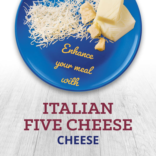 Kraft Italian Five Cheese Blend Shredded Cheese, 8 oz Bag