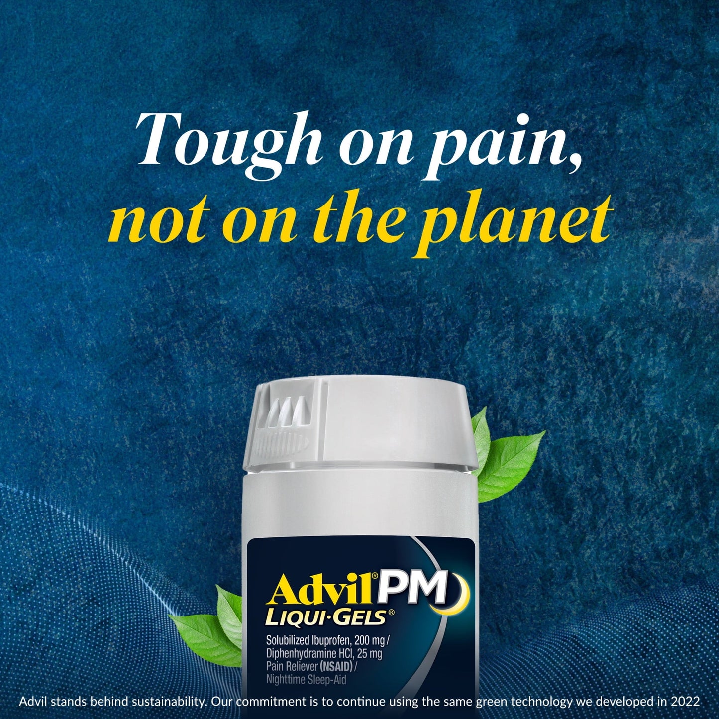 Advil PM Ibuprofen Liqui-Gels Sleep Aid Pain and Headache Reliever, 200 Mg Liquid Filled Capsules, 80 Count