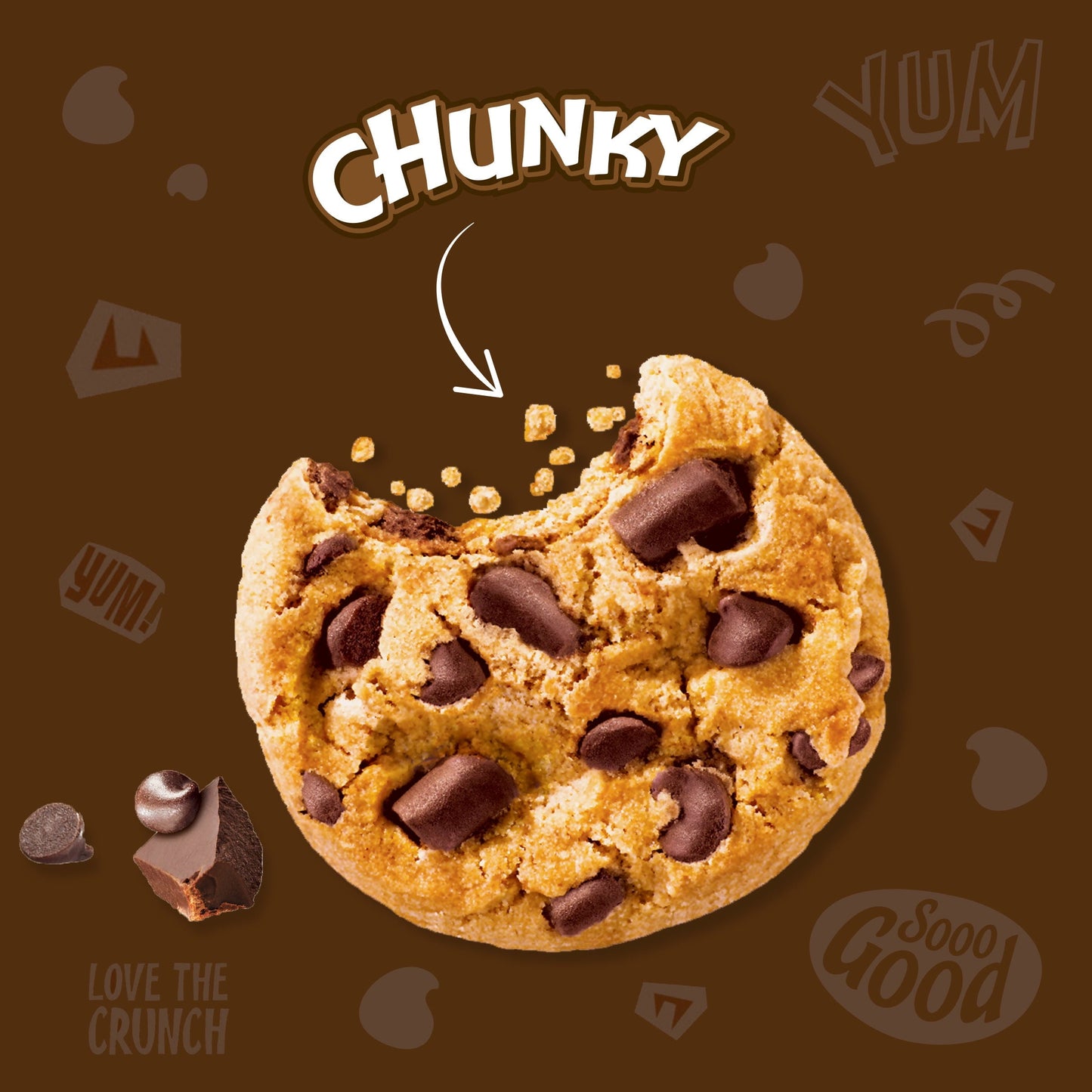 CHIPS AHOY! Chunky Chocolate Chunk Cookies, Party Size, 24.75 oz