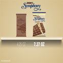 Hershey's Symphony Chocolate Almond Toffee Giant Candy, Bar 7.37 oz, 25 Pieces