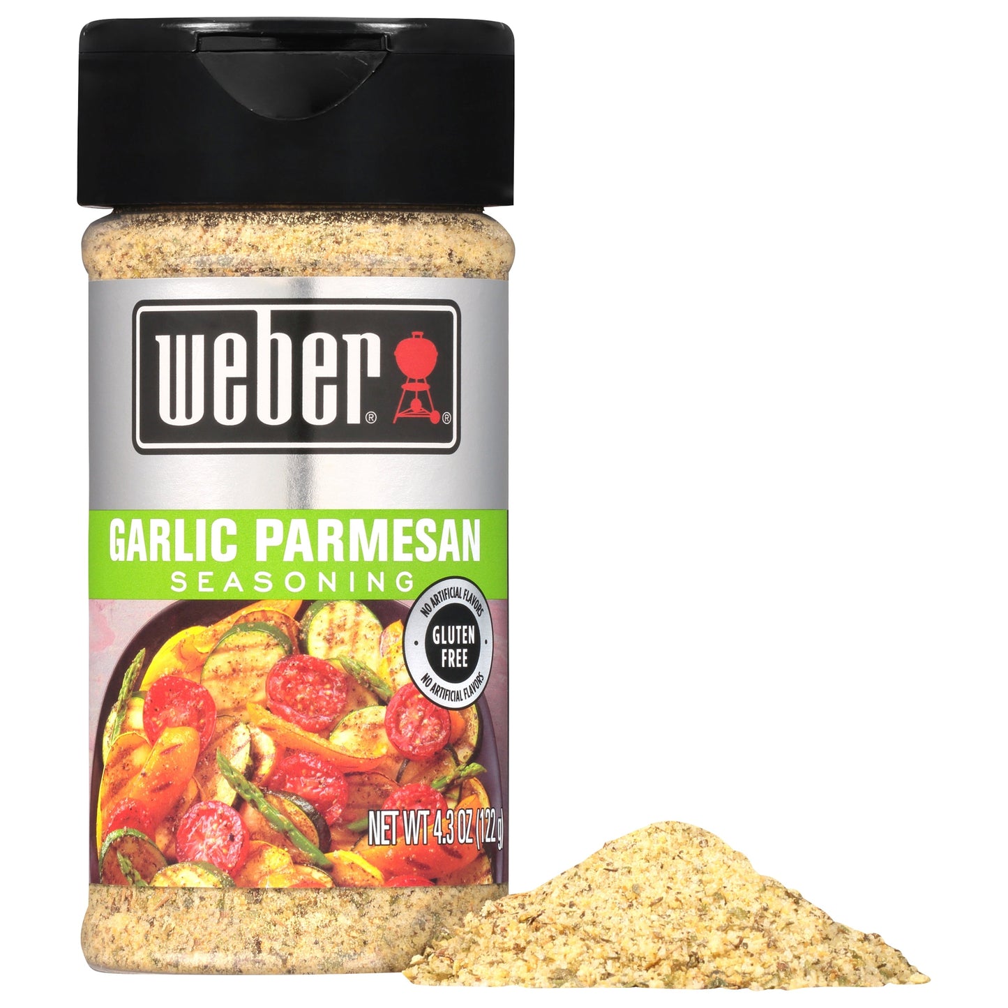 Weber Garlic Parmesan Seasoning, 4.3 oz