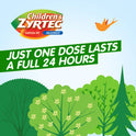 Children's Zyrtec 24 Hour Allergy Relief Syrup, Grape Flavor, 4 fl. oz