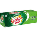 Canada Dry Ginger Ale Soda, 12 fl oz, 12 Pack Cans