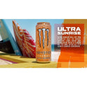 Monster Energy, Ultra Sunrise, Sugar Free Energy Drink, 16 fl oz, Single
