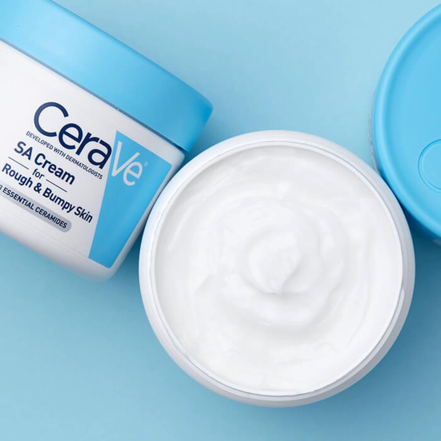 CeraVe SA Body Cream for Rough & Bumpy Skin with Salicylic Acid To Improve Skin Texture, 12 oz