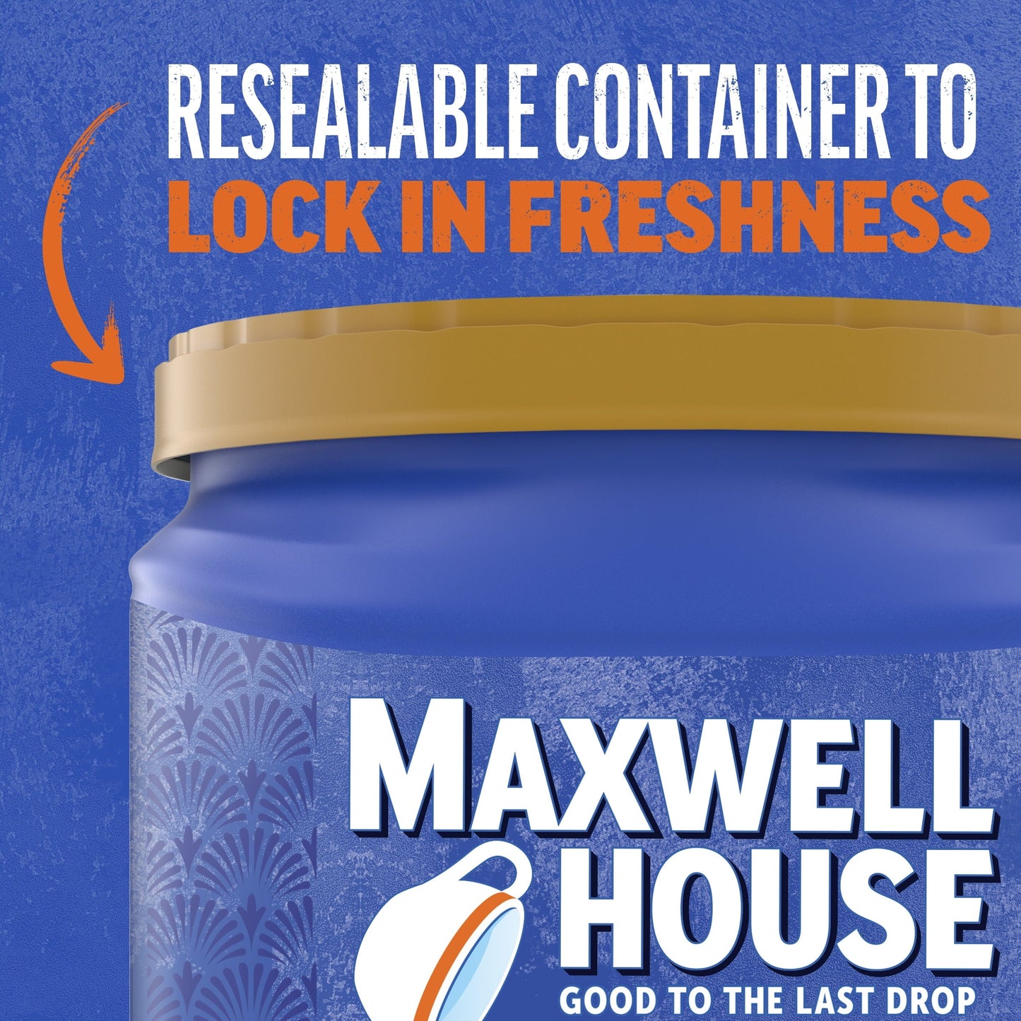 Maxwell House Dark French Roast Ground Coffee, 25.6 oz. Canister