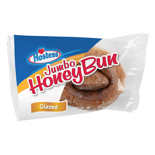 Hostess Holdings LP - Hostess Glazed Jumbo Honey Bun, Single Serve 4oz