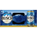 Busch Beer, 12 Pack Beer, 12 fl oz Cans, 4.3% ABV, Domestic