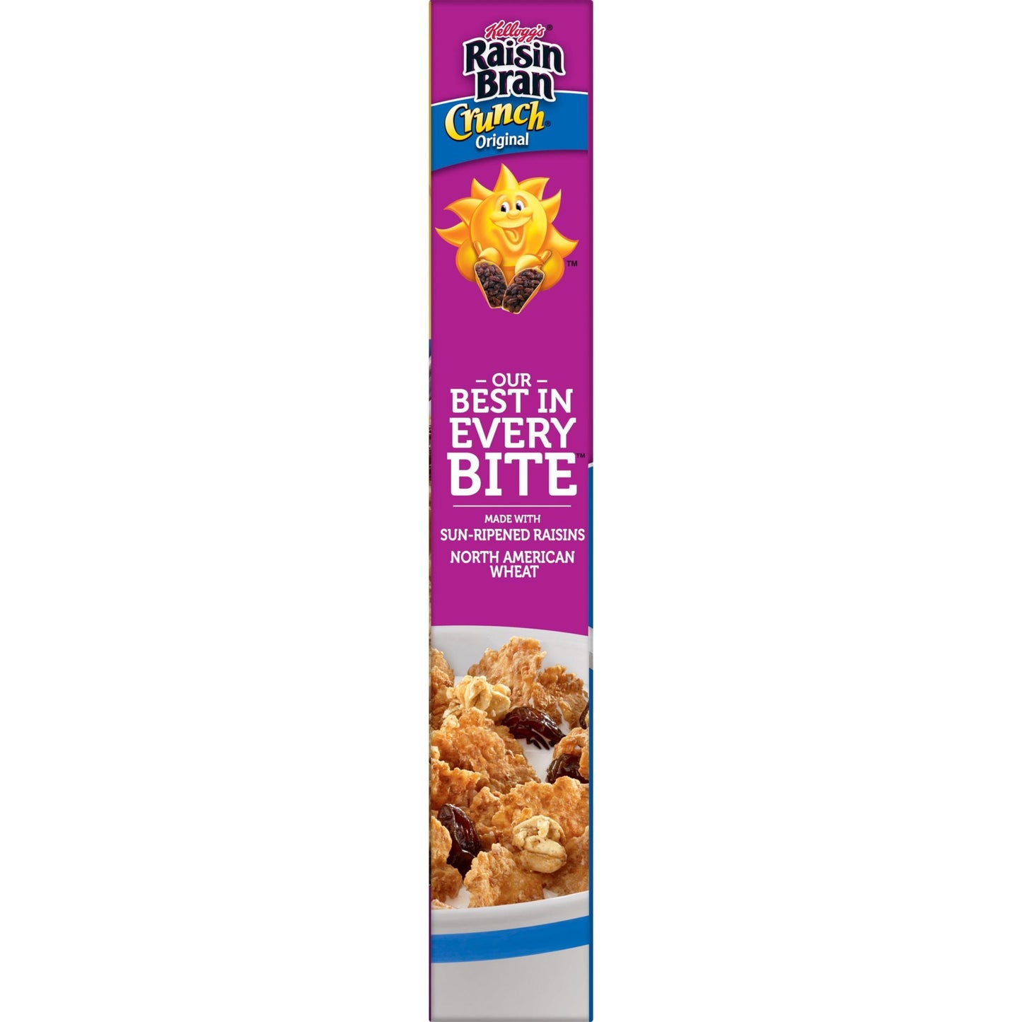 Kellogg's Raisin Bran Crunch Original Breakfast Cereal, 15.9 oz Box