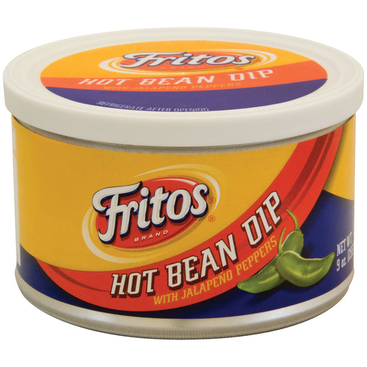 Fritos Hot Bean Dip with Jalapeno Peppers, 9 oz