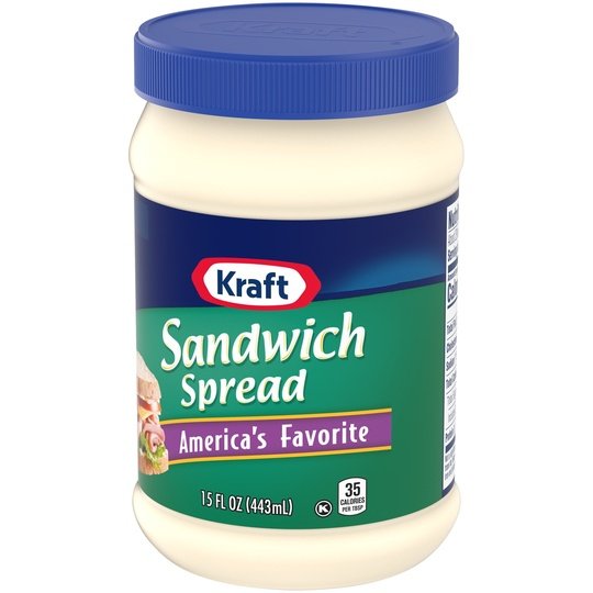 Kraft America's Favorite Sandwich Spread, 15 fl oz Jar