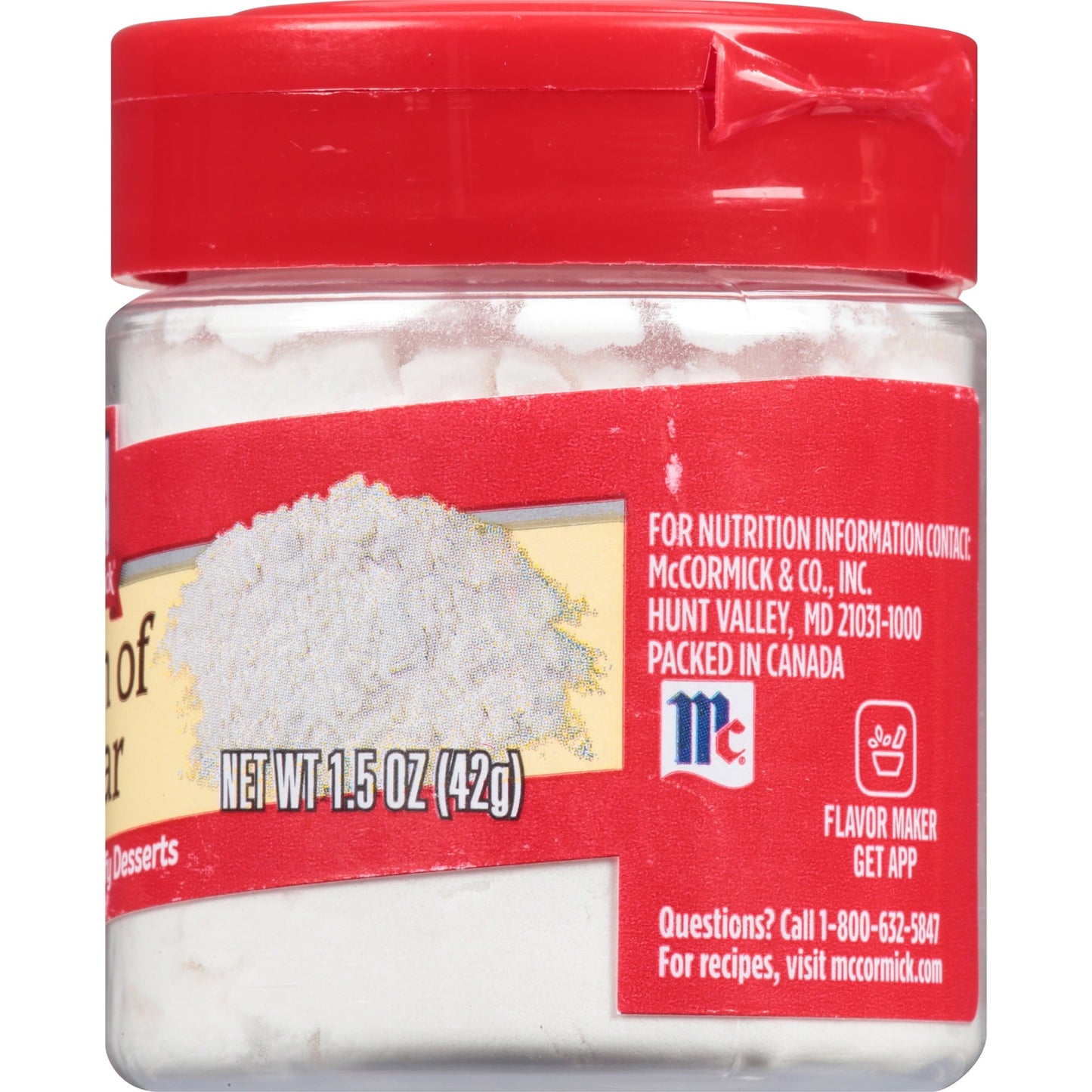 McCormick Cream Of Tartar, 1.5 oz Baking Powder