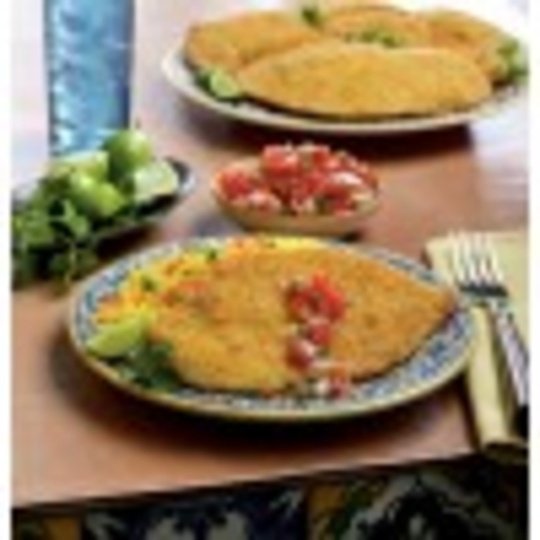 Beef Milanesa, 0.95 - 1.9 lb Tray