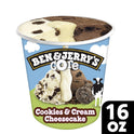 Ben & Jerry's Core Cookies and Cream Cheesecake Ice Cream, 16 oz