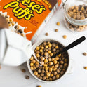 REESEâS PUFFS Chocolatey Peanut Butter Cereal, Kid Breakfast Cereal, Family Size, 19.7 oz