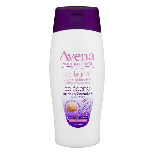 AVENA Collagen Hand & Body Lotion, Softens and Moisturizes, 17 fl. oz.