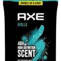 Axe Apollo Long Lasting Men's Antiperspirant Deodorant Stick Twin Pack, Sage and Cedarwood, 3 oz