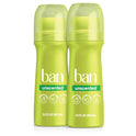 Ban Original Unscented 24-hour Invisible Antiperspirant, Roll-on Deodorant, 3.5oz (2-pack)