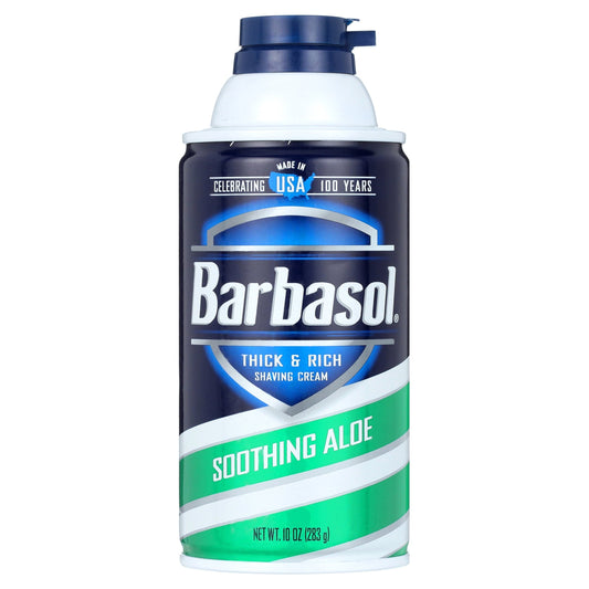 Barbasol Beard Buster Shaving Cream Soothing Aloe - 10 Oz.