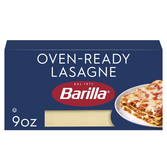 Barilla Classic Oven Ready Lasagne Pasta, 9 oz