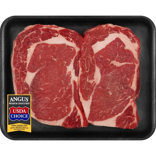 Beef Choice Angus Ribeye Steak, 1.5 - 2.6 lb Tray