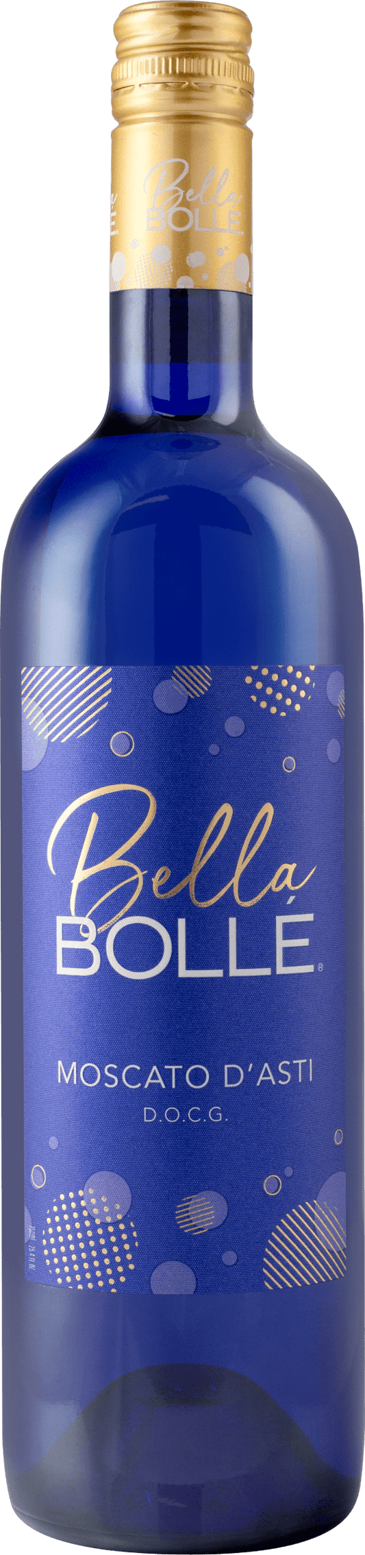 Bella Bolle Moscato Wine, d'Asti, Italy, 5.5% ABV, 750ml Glass Bottle, 3-240ml Servings