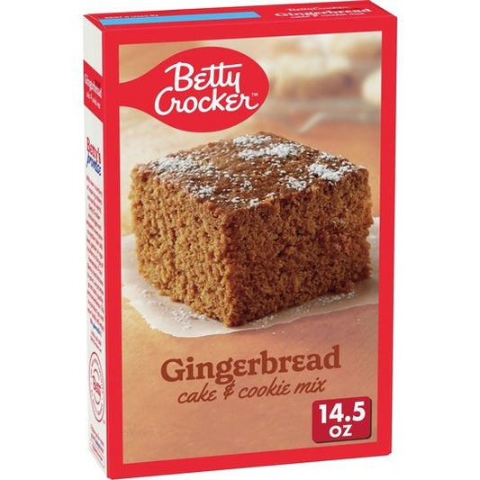 Betty Crocker Gingerbread Cake and Cookie Mix, 14.5 oz.