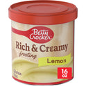 Betty Crocker Gluten Free Rich and Creamy Lemon Frosting, 16 oz.