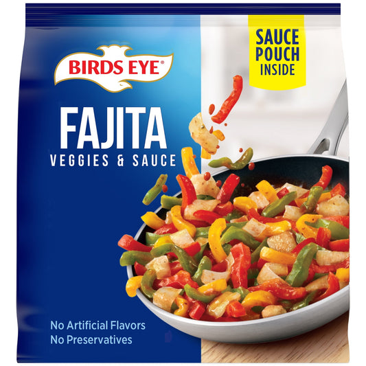 Birds Eye Fajita Veggies & Sauce, Frozen, 15 oz.