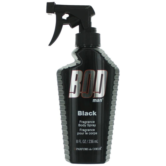 Bod Man Black Body Spray Fragrance, 8 Oz