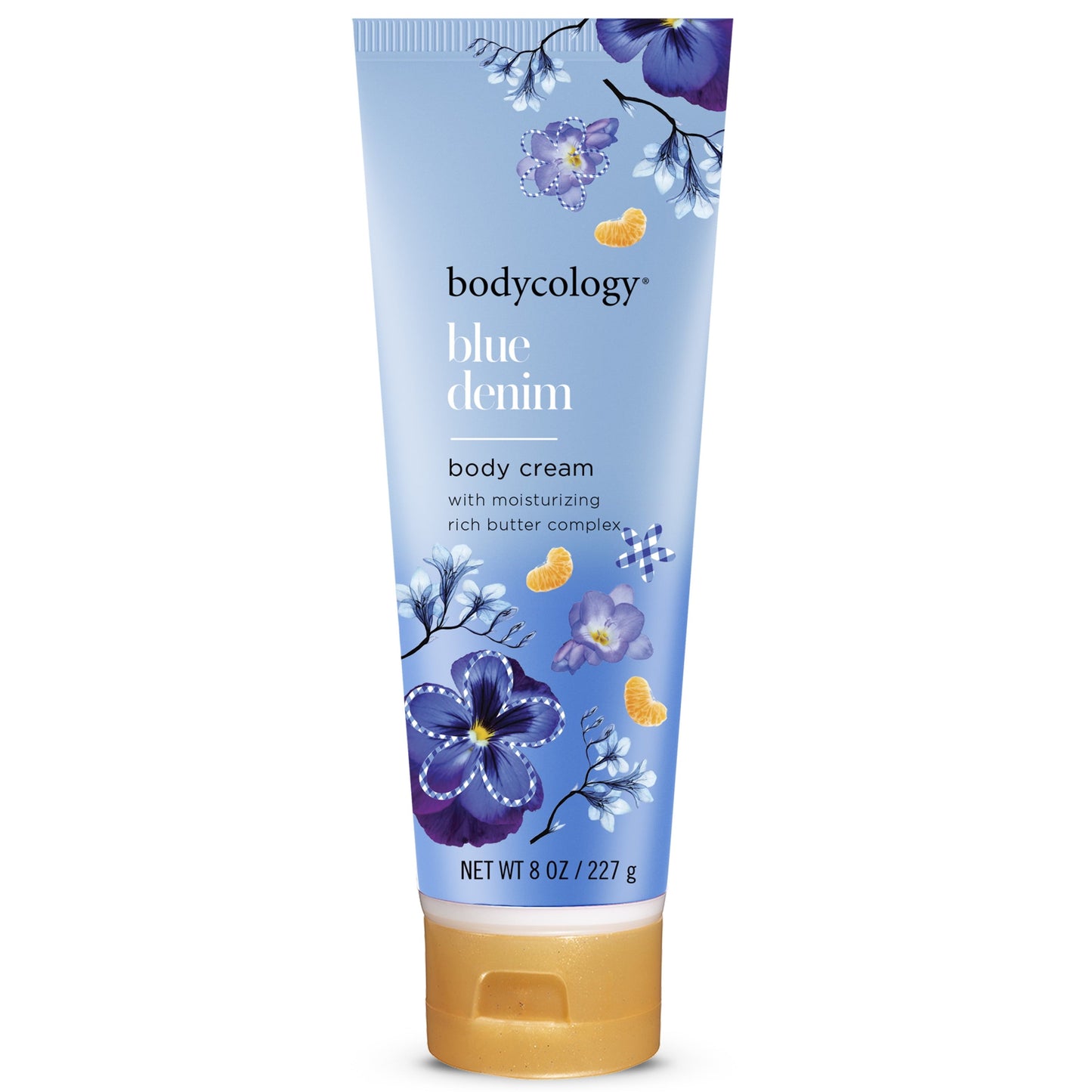 Bodycology Blue Denim Body Cream, 8 oz