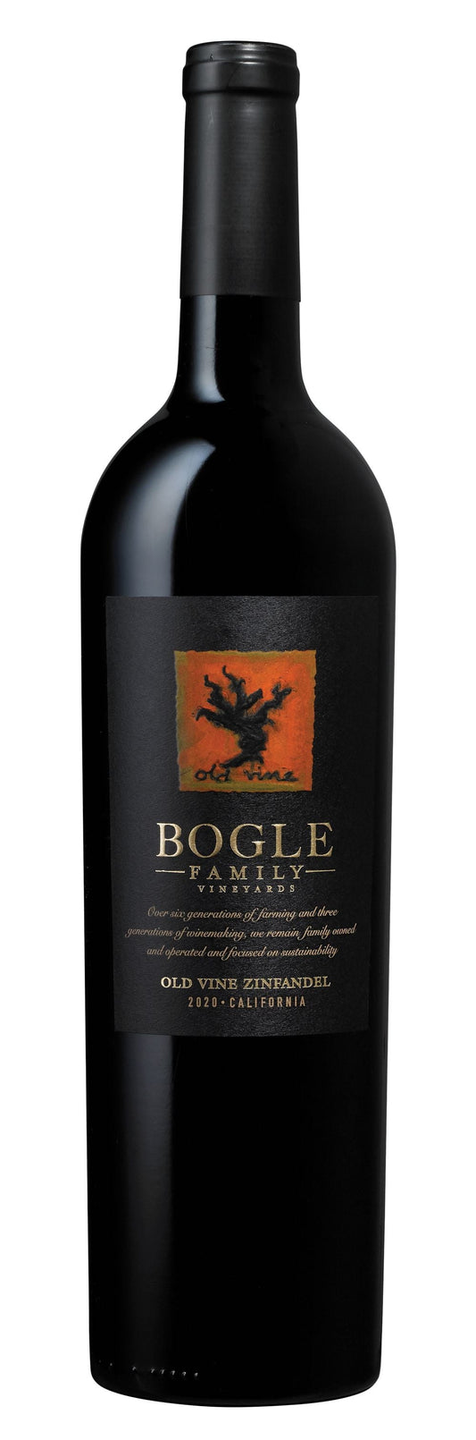 Bogle Zinfandel Red Wine, California, 14.5% ABV, 750ml Glass Bottle, 5-150ml Servings