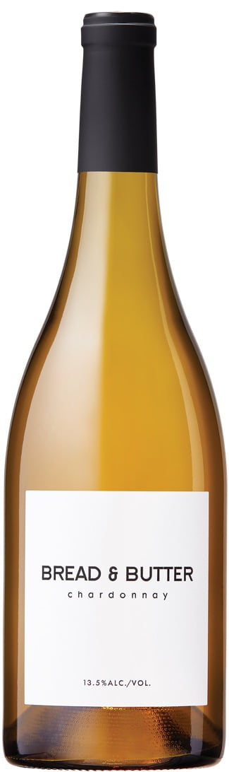 Bread & Butter Chardonnay White Wine, California, 13.5% ABV, 750ml Glass Bottle, 5-150ml Servings