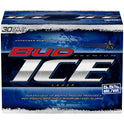 Bud Ice Beer, 30 Pack 12 fl. oz. Cans, 5.5% ABV