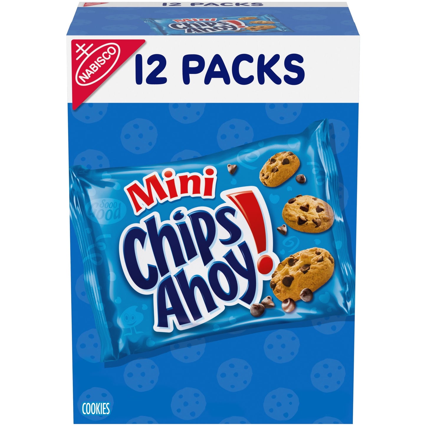 CHIPS AHOY! Mini Original Chocolate Chip Cookies, 12 Snack Packs