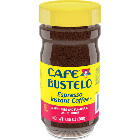 Café Bustelo, Espresso Style Dark Roast Instant Coffee, 7.05 oz.