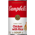 Campbell’s Condensed Chicken with Rice Soup, Family Size, 22.4 Ounce Can