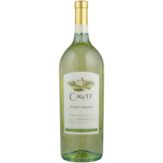 Cavit Pinot Grigio White Wine Italy, 1.5 L Bottle