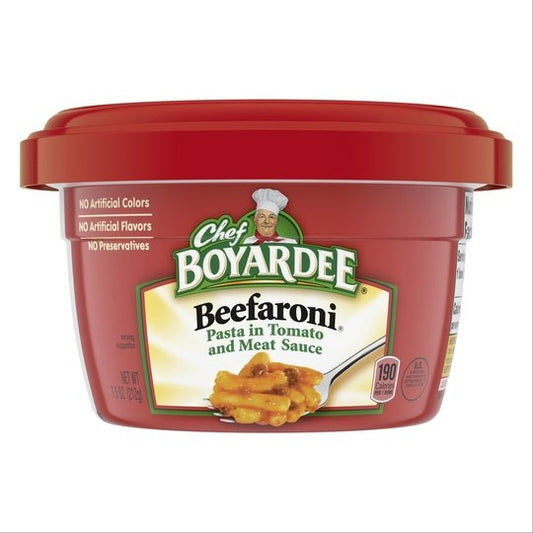 Chef Boyardee Beefaroni Pasta, 7.5 Oz. Bowl