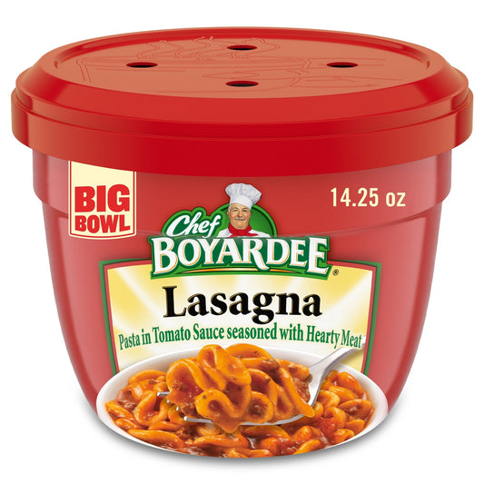 Chef Boyardee Big Bowl Lasagna, 14.5 oz.