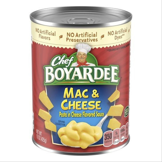 Chef Boyardee Macaroni and Cheese, Microwave Pasta, 15 Oz