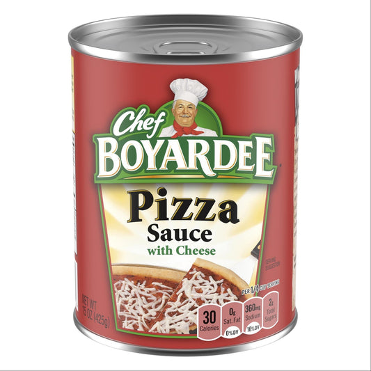 Chef Boyardee Pizza Tomato Sauce with Cheese, 15 Oz