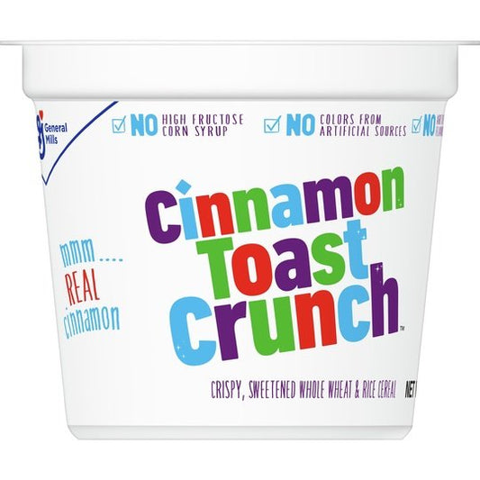 Cinnamon Toast Crunch Breakfast Cereal Cup, 2 oz Cup