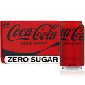 Coca-Cola Zero Sugar Soda Pop, 12 fl oz, 24 Pack Cans