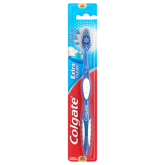 Colgate Extra Clean Full Head Toothbrush, Soft, 1 Count, Adult