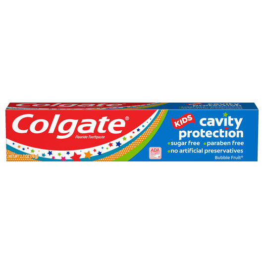Colgate Kids Cavity Protection Toothpaste, Bubble Fruit, 2.7 Oz