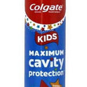 Colgate Kids Toothpaste Pump, Maximum Cavity Protection, Mild Bubble Fruit Flavor, 4.4 oz